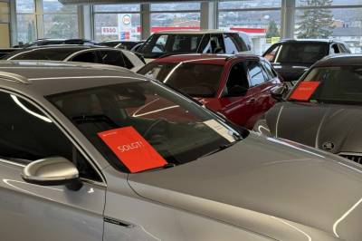 Brems i bilsalget? Ikke her