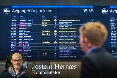 Skal vi ikke like gjerne gi opp toget?