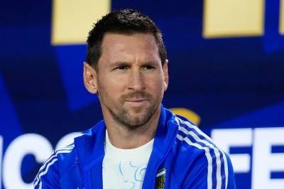 Legenden måper av Messi