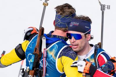 Svensk skiskytter-skrell: Lægreid tok sin tredje strake OL-medalje
