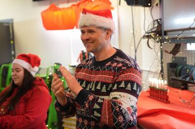 Elevenes innsats fikk Thomas til å ta til tårene