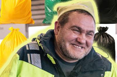 Enarmede Dmytro sprer glede på miljøstasjonen