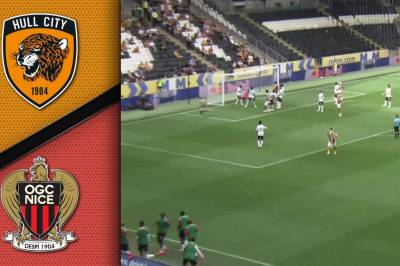 Se høydepunktene fra Hull City - Olympique Gymnaste Club Nice Cote d'Azur