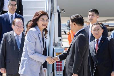 Kinas president møtte Taiwans opposisjonsleder