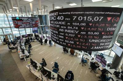 Europeiske børser faller kraftig