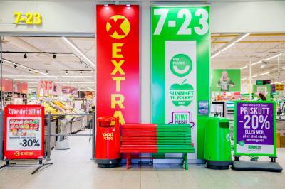 Extra og Kiwi halverer prisen