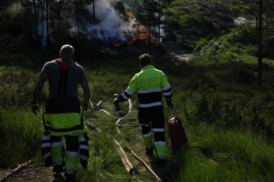 Brenner fortsatt godt i Birkenes