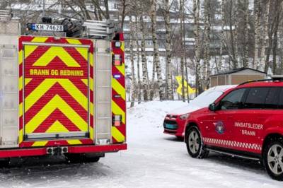 Stor utrykning i Mysen – bistand også fra Luftambulansen