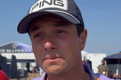 Dette sa Viktor Hovland etter første dag av British Open