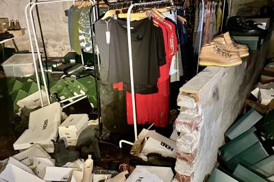 – Varer for noen hundre tusen er nok ødelagt