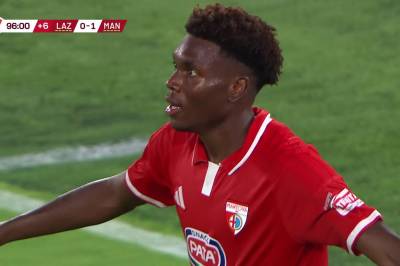 Ismael Cajazzo setter 2-0 mot Lazio