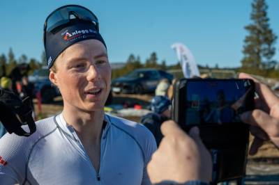 Einar Hedegart snur – blir skiskytter likevel