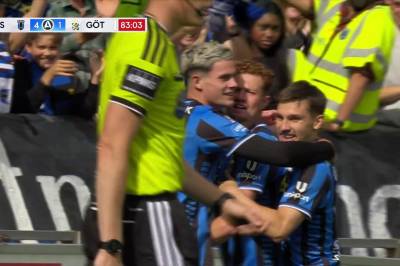 August Ljungberg setter 4-1 mot IFK Göteborg