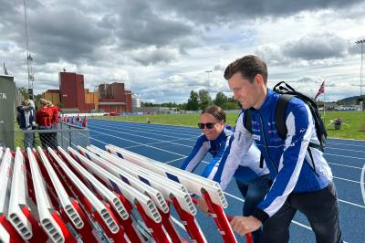 – Forholdene er gode her, så ingenting å klage på