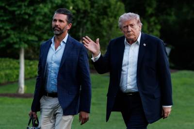 WSJ: Trump skal ha refset sønnen etter bryllupsfest