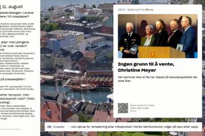 Wara og Kristoffersen på «Frokost uten filter» hos Frithjof Jacobsen