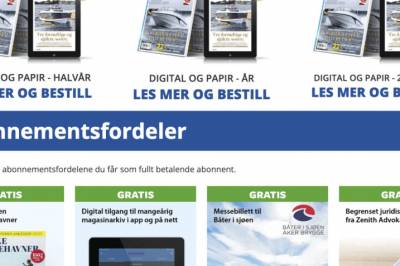 Abonnement på Båtmagasinet