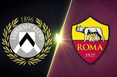 Se Udinese - Roma på 25 minutter