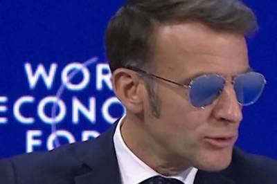 Macron i Sveits: – Jeg har ingen planer om å snakke med Trump