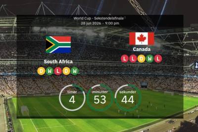 Sør-Afrika mot Canada: VM 2026 – lagoppstillinger, statistikk og spådom