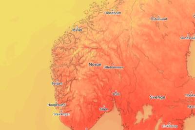 Hetebølge på vei: Kan bli 37 grader onsdag
