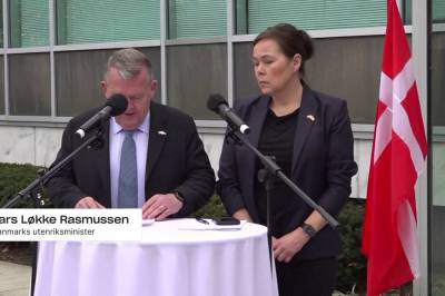 Danmarks utenriksminister etter USA-møtet: – Ulike synspunkter