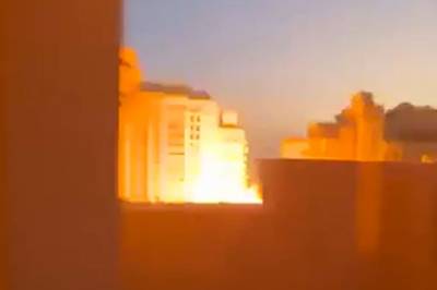 Her treffer missilet luksushotellet i Dubai: – Vi hørte tre smell og alt ble kaos