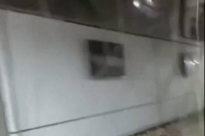 Filmer seg selv midt i jordskjelv-drama