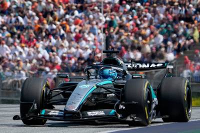 George Russell til topps i Spielberg – svakt løp av Ferrari