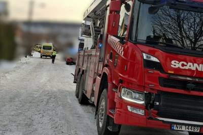 Person død etter boligbrann