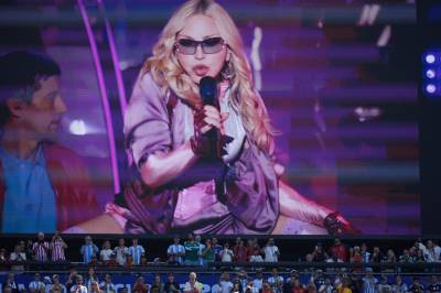 Madonna dukket opp i VM-finalen
