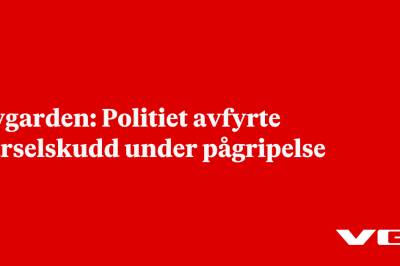 Øygarden: Politiet avfyrte varselskudd under pågripelse