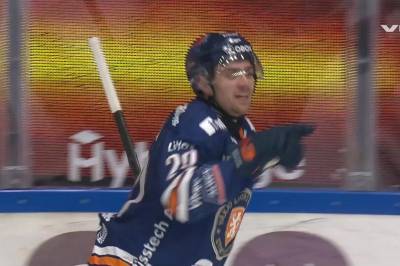 Olivier Nadeau med mål mot Skellefteå