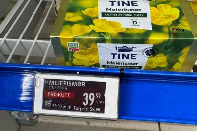 Priskrigen: Kutter smørprisen igjen