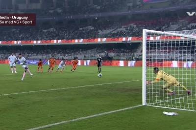 Darwin Nunez scorer mot India