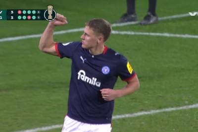 Se straffekonkurransen mellom Holstein Kiel og TSG Hoffenheim