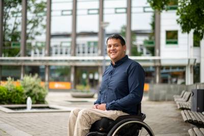 Landslagskaptein Steinar Vedå er død: – Rullestolhåndballen har mistet en av sine mest markante personligheter