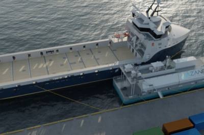 Nye ammoniakkdrevne skip