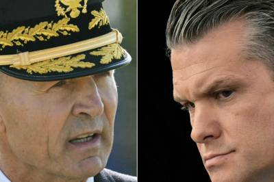 Hegseth har sparket hærsjefen