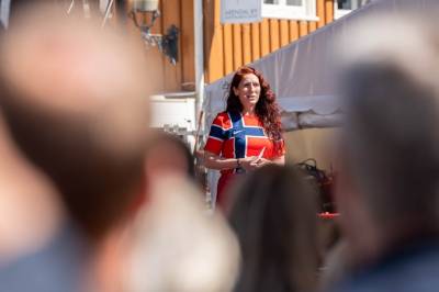 Klaveness med Fifa-stikk under Arendalsuka