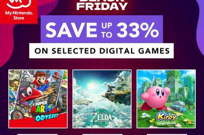 Nintendos Black Friday-salg er offisielt i full gang