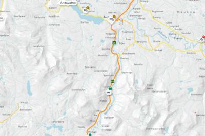 Mange trafikkulykker: - Svært glatt