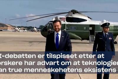 Trump og Vance til veggs om KI-redsel: – Hvordan bruker du KI?