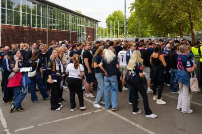 Viking-supportere på plass i Stuttgart
