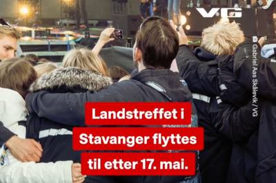 Russetreffet i Stavanger flyttes