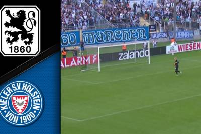 Se høydepunktene fra TSV 1860 Munich - Holstein Kiel