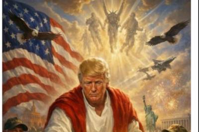 Trumps Jesus-bilde sjokkerer: – Messiaskompleks