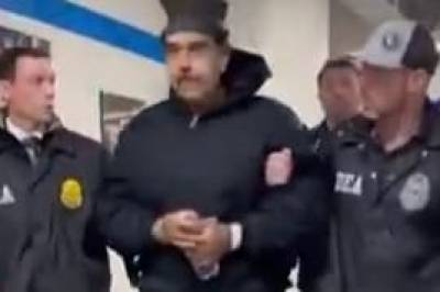 Video som skal vise Maduro i håndjern sluppet på X-konto