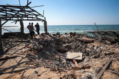 Rednings­arbei­dere i Gaza: 21 personer drept i isra­elsk luftan­grep på strand