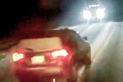 Farlig forbikjøring fanget på film